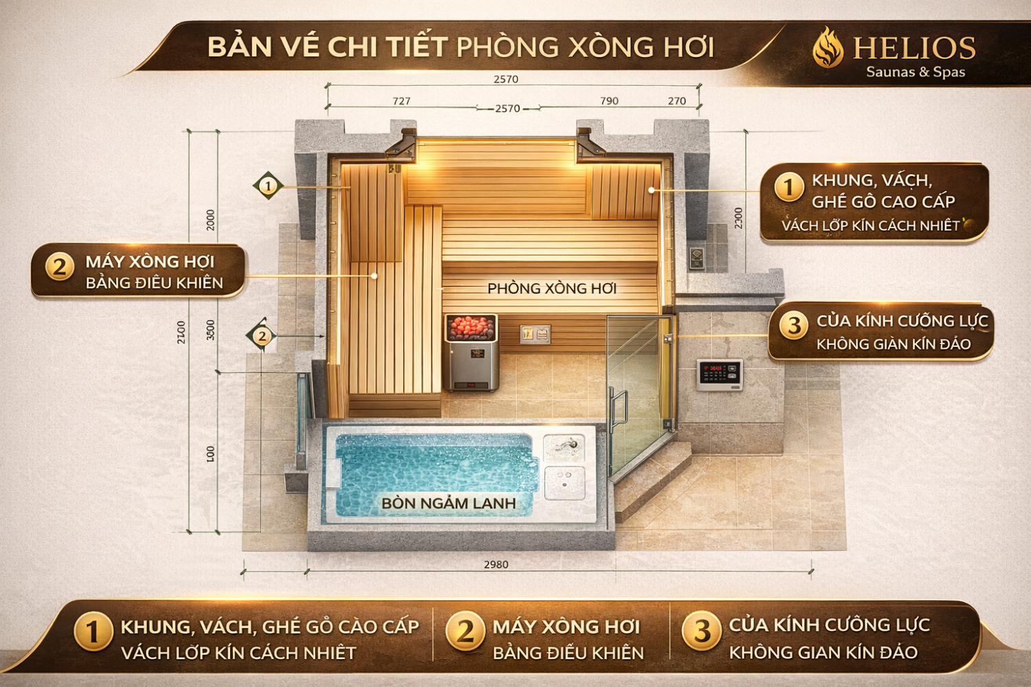 Bao lâu thì hoàn thiện xong một phòng xông hơi, đây là câu hỏi mà rất nhiều khách hàng quan tâm khi đưa a quyết dịnh đầu tư. Trên thực tế thời gian làm một phong xông hơi không cố định mà phụ thuộc vào loại phòng xông hơi, diện tích, thiết kế của phòng xông hơi đó cũng như quy trình sản xuất của nhà sản xuất.